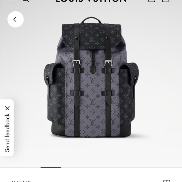 Louis Vuitton Gray and Black Monogram Backpack - Picture 5 of 5